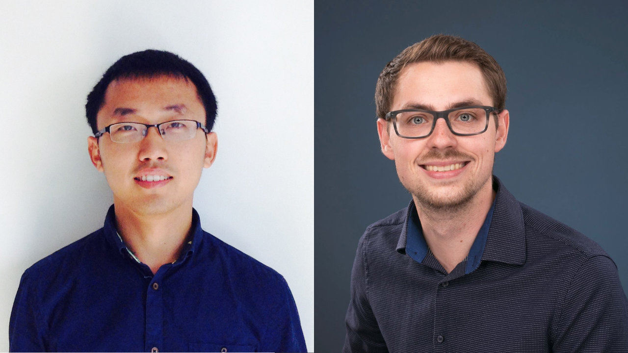  Maolin Peng and Matthias Renz recently defended their theses. 