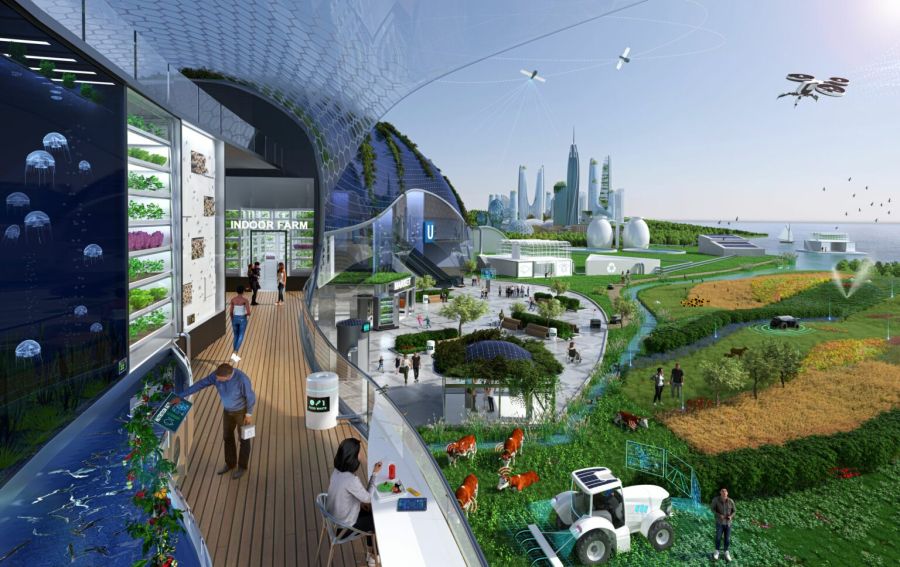 Das Zukunftsbild der Agrarsysteme der Zukunft (c) Agarsysteme der Zukunft